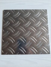 riffelblech aluminium 200x200mm 1,5/2,5 mm