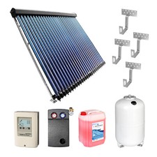 Solarthermie-Set 4 - 3x Röhrenkollektor HP 30 (15,17 m²)