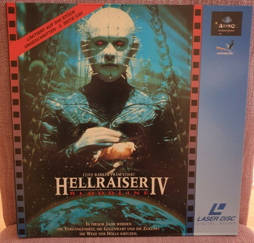 Laserdisc hellraiser - laserdisc, iv