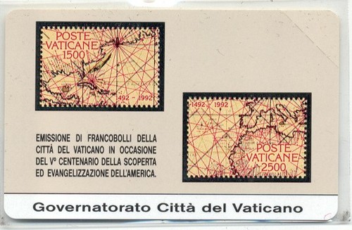Vatican 1st card urmet - -,