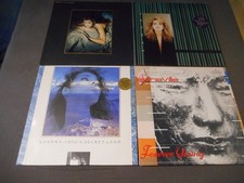 4 LPs: 3 x SANDRA + 1 x Alphaville, meist vg bis vg+