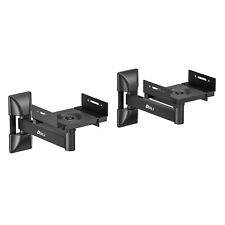 2x Wandhalter für Boxen Lautsprecher Universal Wandhalterung Wand Halter schwarz