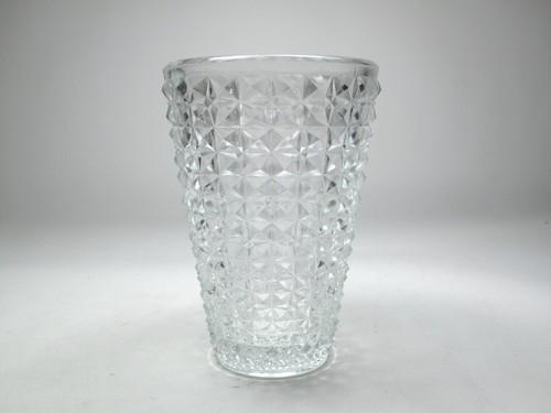 Glas vase pressglas vintage - glas,