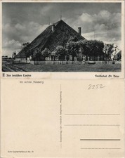 Ansichtskarte St. Peter-Ording Ein echter Hauberg 1932