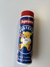 SUPREME X PUSTEFIX Soap Blowing Bubbles SS21 MIP New New York Box Logo