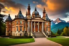 Schöne Aussicht auf die