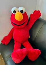 XXL ELMO 100CM PLÜSCHTIER SESAMSTRAßE PLÜSCHFIGUR  KUSCHELTIER 