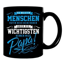 Tasse Die wichtigsten nennen mich PAPA Vater sprüche geschenke kaffeetasse tee