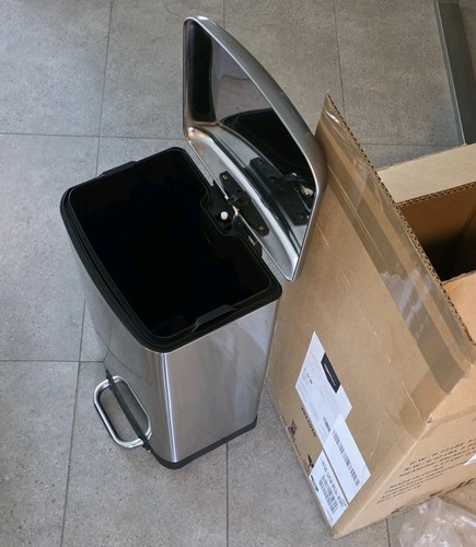 Mülltonne 40l edelstahl - mülltonne,