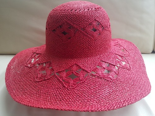 Schicker roter sommerhut - schicker,