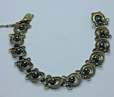 21468/ Vintage Trachten Armband Silber 835 BAS  Länge ca. 18,5 cm