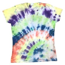 Tye Dye T-Shirt Damen Large