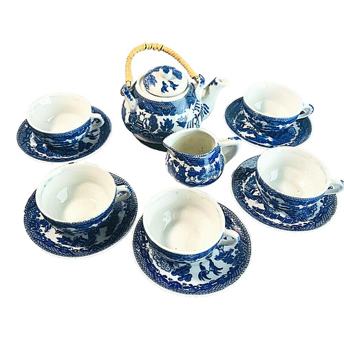 Teeservice teekanne blau - teeservice,
