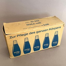 Alte Nivea Milk Pappschachtel Karton Umverpackung Sammler Vintage