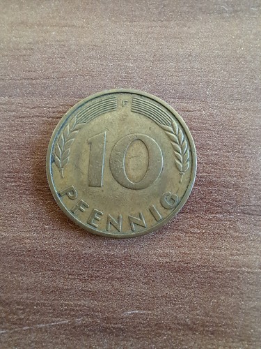 Deutsche pfennig 1950 - -, f