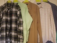 POLO Ralph Lauren 5 Hemden, gebraucht , L,Xl,Xxl....alle sehr groß!