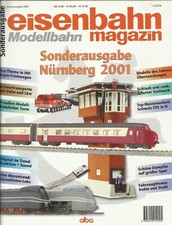 Zeitung Eisenbahn Modellbahn Magazin Sonderausgabe Nürnberg 2001