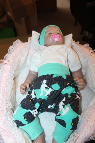 Babyset+Pumphose+Mütze-Handma