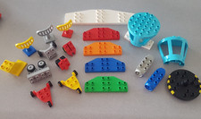 Lego Duplo Flughafen Flugzeug Ersatzteile Räder Triebwerk Flügel Radar