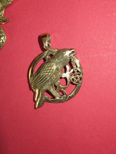 Rabe pentagram amulett - rabe,