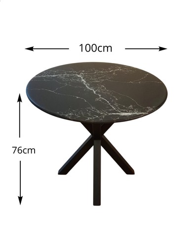 Esstisch rund 100cm - , tischfuß