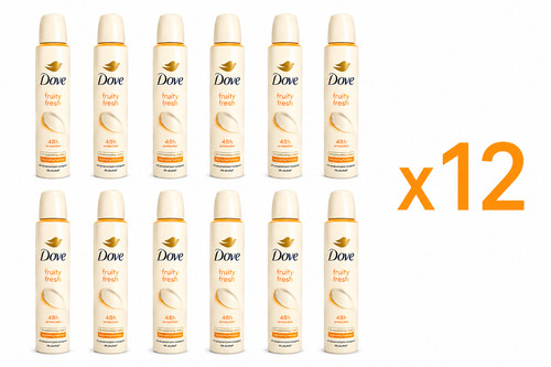 X12 dove deodorant spray - x12, 200ml