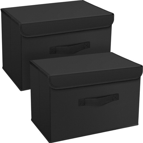 Aufbewahrungsboxen schwarz - , 2
