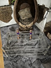 Space age Spaceage Acryl Plexiglastisch Acryltisch Fernsehtisch Mid Century 70s