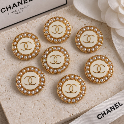 Gold weiß 9er set chanel - gold,
