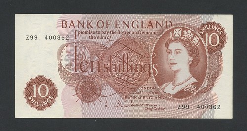 Bank england shillings - england,