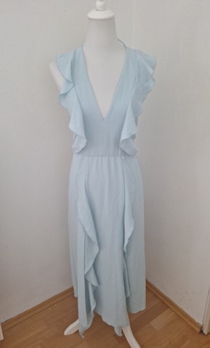 Zara damen jumpsuit hellblau - zara,