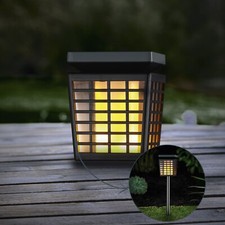 Melitec solar gartenleuchte - melitec, solar-gartenleuchte