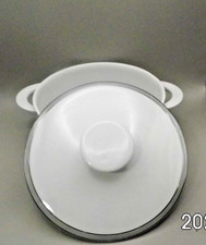 Porzellan Ragout/Terrine Ø 19 cm Serie Arcta-Platin - grau von Thomas