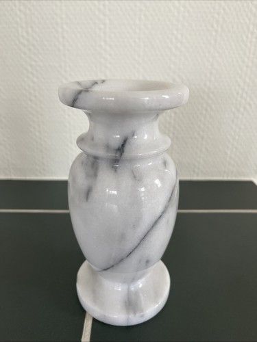 Blumenvase weißer marmor - blumenvase,,