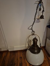 Collectione Weiß Holz Pendelleuchte Deckenleuchte  Lampe