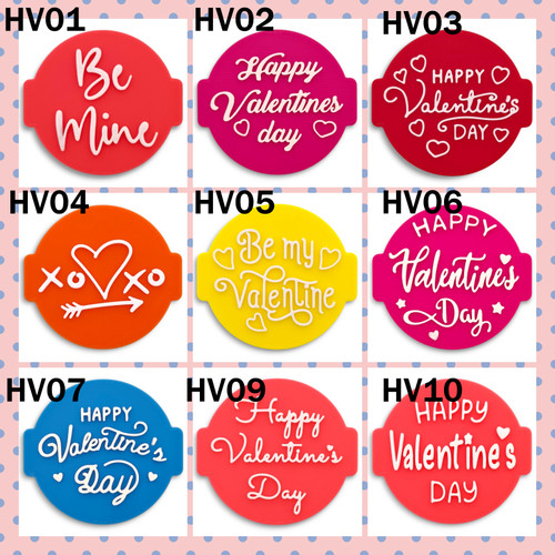 Happy valentines prägestempel - valentines,
