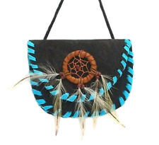 Brustbeutel Indianer Beutel Wildleder Umhängetasche Indianerbeutel Lederbeutel 