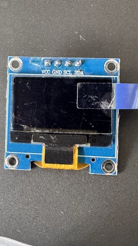 Mini oled display - blau, 0,96