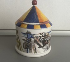 Villeroy & Boch Rolf Knie Zirkus Deckeldose Bonboniere