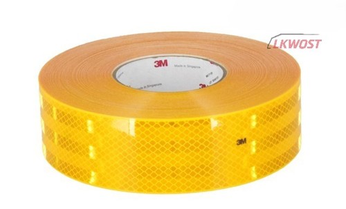 Reflexband gelb 50mm - reflexband, 3m