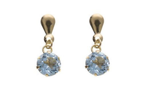 Gelbgold blautopas - 9,