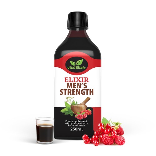 Elixir men strength herbal - men’s,