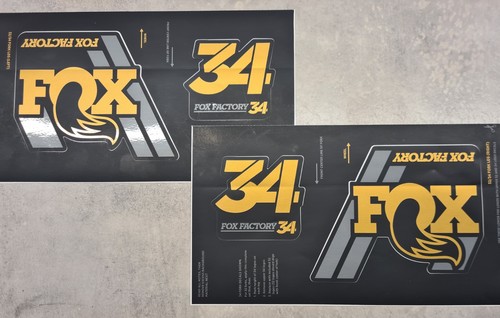 Fox gabel aufkleber - fox, decal