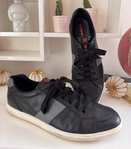 Prada herren sneaker low top - prada,