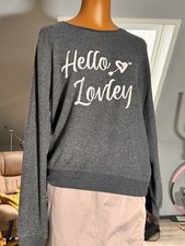Wildfox Sweatshirt Grau Usedoptik L
