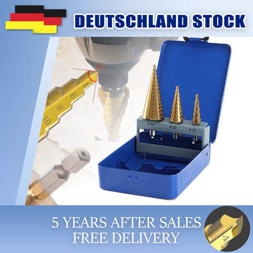 Hss stufenbohrer set - hss, stufenbohrer-set