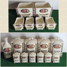 Alte Gewürzdosen Porzellan