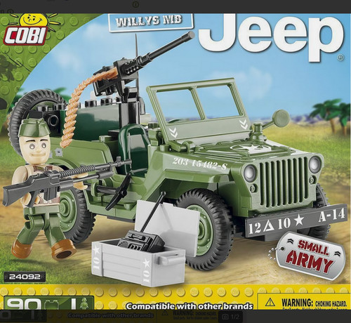 Cobi jeep willys 24092 - jeep,