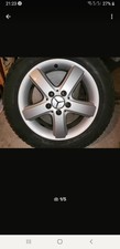 Mercedes Winterreifen mit Felgen 205 55 r16, 7mm Profil, gut erhaltene Felgen