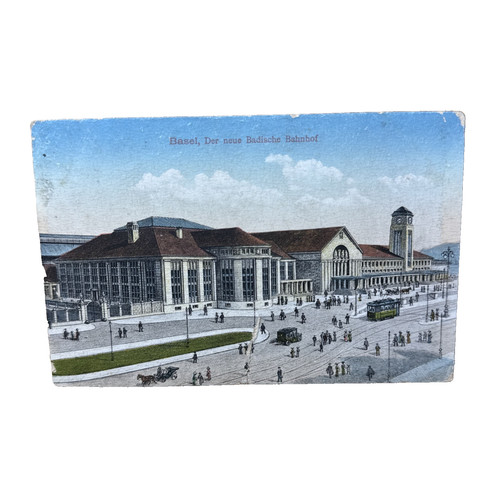 Ansichtskarte postkarte basel - postkarte,